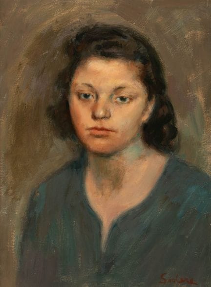 PERE SOULERE (Barcelone, 1912–1969).

« Portrait d