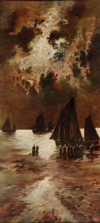 École espagnole du milieu du XXe siècle.

« Plage 