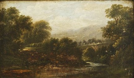 École anglaise du XIXe siècle

« Paysage avec une 