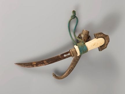 Pugnale Koummya con fodero. Marocco, 1900 circa.

