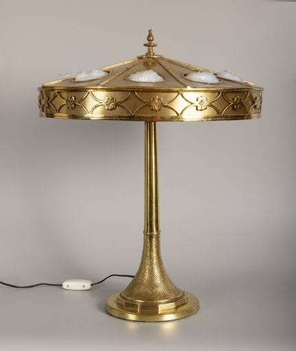 Lampada da tavolo in stile Art Déco, 1930 circa.

