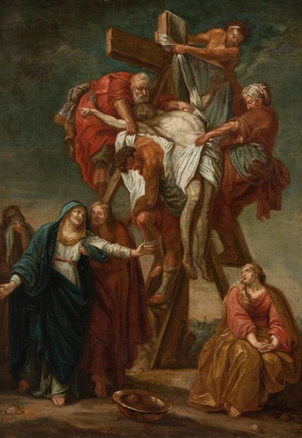 17th-century Flemish school.

“The Descent from th