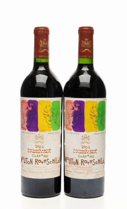 Château Mouton Rothschild, 2001. A.O.C. Pauillac, 