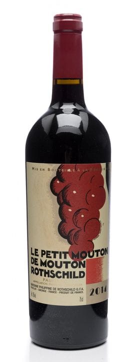 1 Flasche Le Petit Mouton de Mouton Rothschild 201