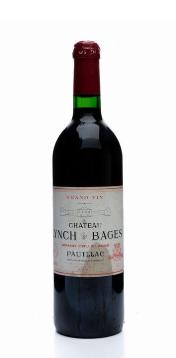 Château Lynch-Bages, Grand Vin, 1990. AOC Pauillac