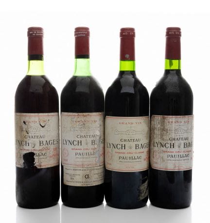 Château Lynch-Bages, 1979, 1980, 1990 und 2001. A.