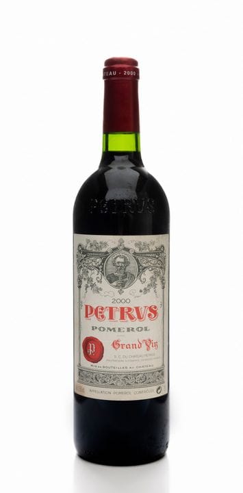 Pétrus, 2000. AOC Pomerol, Bordeaux, Frankreich.

