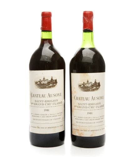 Château Ausone, 1981, Magnum (1,5 l). A.O.C. Saint
