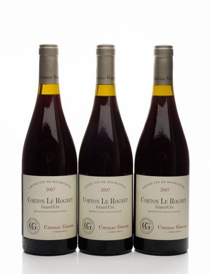 Corton Le Rognet Grand Cru, 2007. A.O.C. Corton Gr