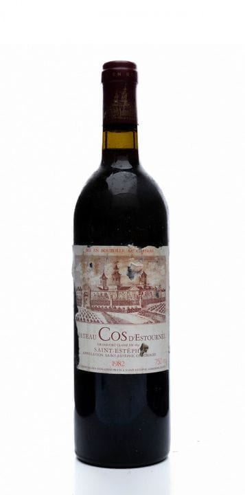 Château Cos d’Estournel, 1982. AOC Saint-Estèphe, 