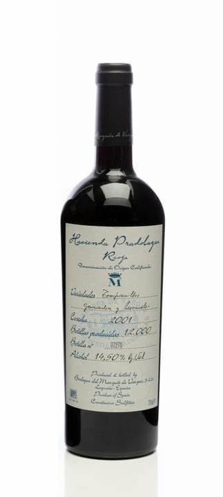 1 Flasche Hacienda Pradolagar Reserva 2001. Rioja,