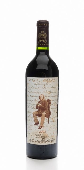 Château Mouton Rothschild, 2003. A.O.C. Pauillac, 