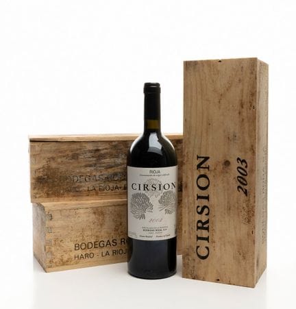Cirsion, 2003. D.O.Ca. Rioja, Spanien. 

Rotwein.
