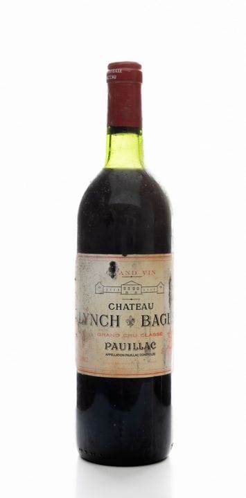Château Lynch-Bages, 1982. A.O.C. Pauillac, Bordea