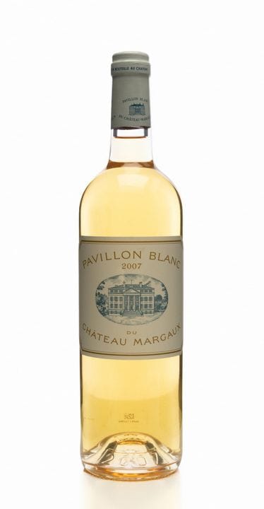1 Flasche Pavillon Blanc 2007 von Château Margaux.