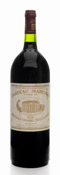 Château Margaux, Grand Vin, 1998. Margaux AOC, Bor
