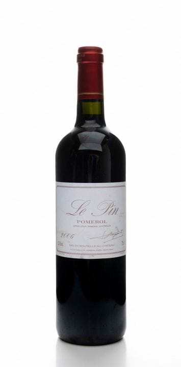 Le Pin, 2006. Pomerol AOC, Bordeaux, Frankreich.


