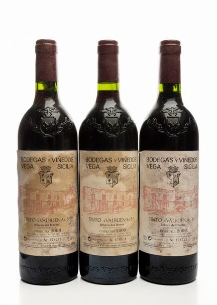 Vega Sicilia, Valbuena 5th, Reserva 2000. D.O. Rib