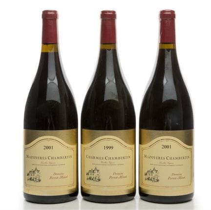 Mazoyères-Chambertin 2001 und 1999 Magnum (1,5 l) 