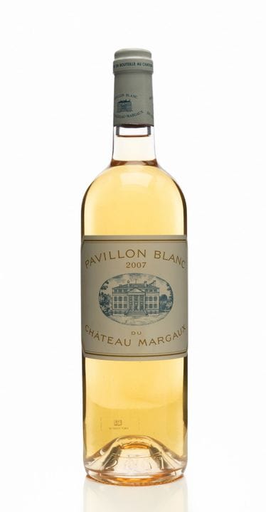 1 Flasche Pavillon Blanc 2007 von Château Margaux.