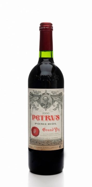 Pétrus, 2000. AOC Pomerol, Bordeaux, Frankreich.

