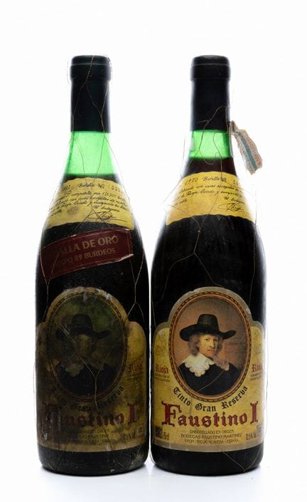 Faustino I, Gran Reserva, 1970 und 1982. D.O.Ca. R