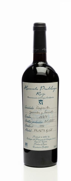 1 Flasche Hacienda Pradolagar Reserva 2001. Rioja,