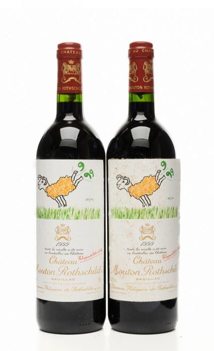Château Mouton Rothschild, 1999. A.O.C. Pauillac, 