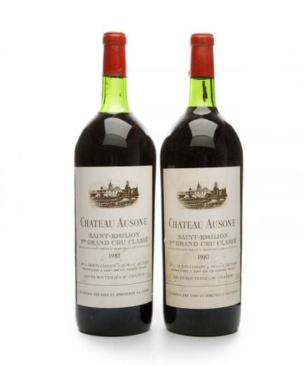 Château Ausone, 1981, Magnum (1,5 l). A.O.C. Saint