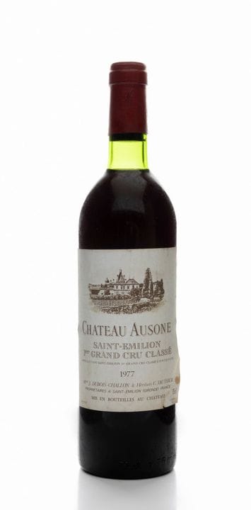 Château Ausone, 1977. A.O.C. Saint-Émilion, Bordea