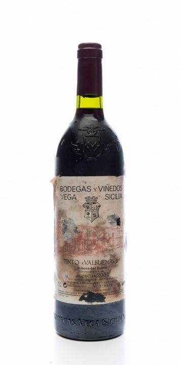 Vega Sicilia Valbuena 5. Jahrgang, Reserva, 2001. 