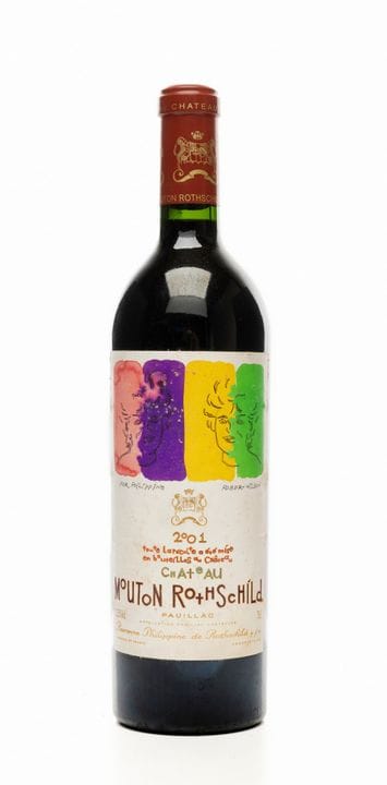 Château Mouton Rothschild, 2001. A.O.C. Pauillac, 
