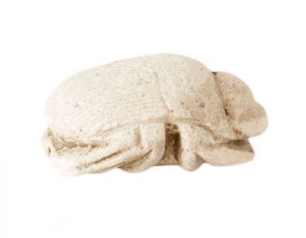 Beetle; Egypt, Late Period, 664–323 B.C.

Limeston