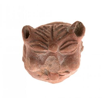 Lion's head, probably Greco-Roman, circa 200–100 B