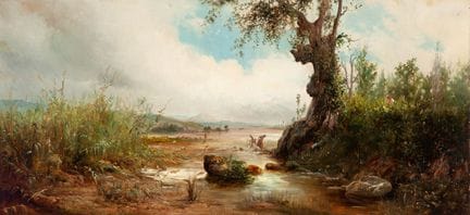 RICARD MARTÍ (Barcelone, 1857–1935).

« Paysage av