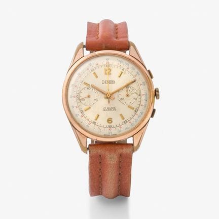 Chronographe Desoto Bicompax, fin des années 1950
