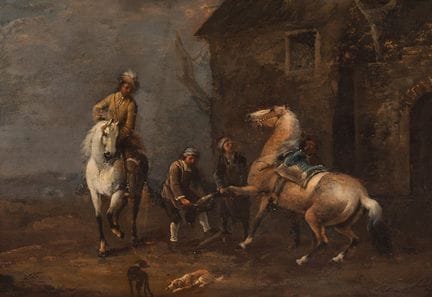 Issu du cercle de PHILIPS WOUWERMAN (Haarlem, 1619