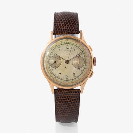 Montre-bracelet SWISS CHRONOGRAPH, vers 1940-1950.