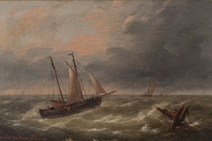 LOUIS VERBOECKHOVEN (Belgique, 1802 – Bruxelles, 1