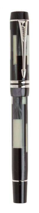 PARKER Stylo plume Duofold International Black Mos