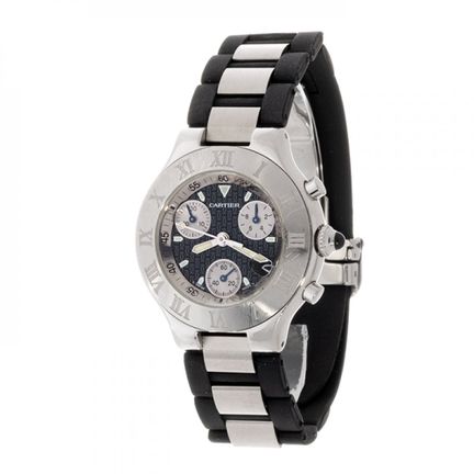 Reloj CARTIER Chronoscaph 21, ref. 2424, nº de ser