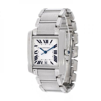 Reloj CARTIER Tank Française, ref. 2302, n.º 62090