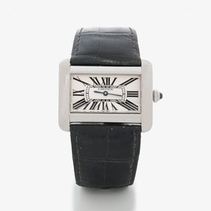 Reloj CARTIER Tank Divan, ref. 2600, n.º 151407XX.