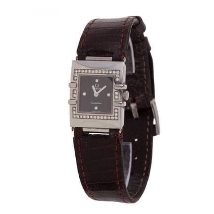 Montre OMEGA Constellation Lady Quadra Diamonds. N