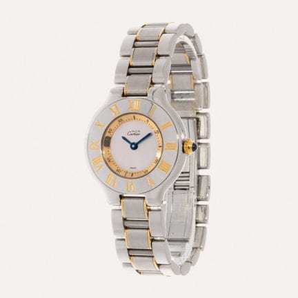 CARTIER Montre 21 Must de Cartier, réf. 1340, n° d
