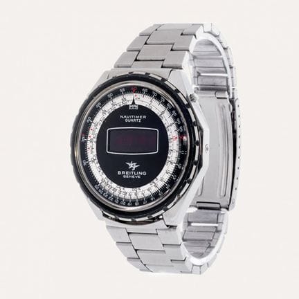 Reloj BREITLING Navitimer Quartz Led Vintage, ref.