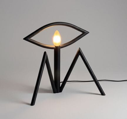 STEFAN BUMM (20th century).

“Argus” table lamp. G