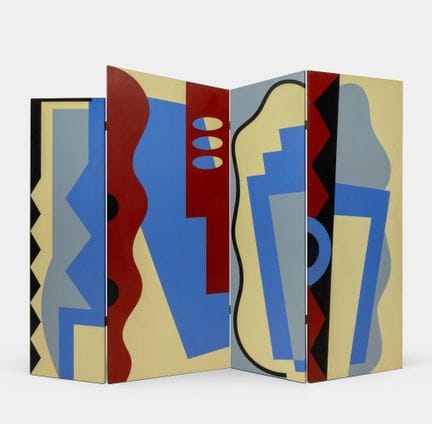 P. MOLINA BOZA, for Utopía.

Folding screen, 1993.
