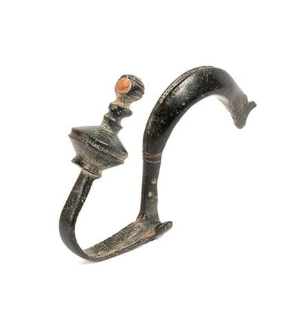 Iberian fibula, 3rd–2nd century B.C.

Bronze, with