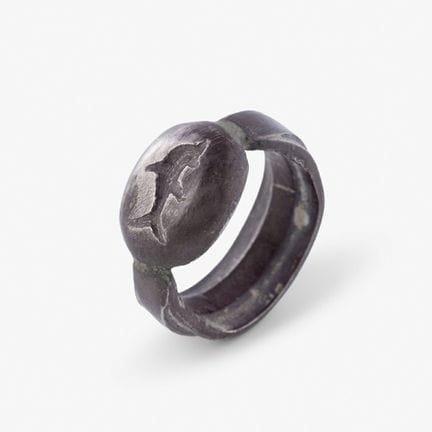 Roman ring, 1st–2nd centuries AD. Made of silver, 